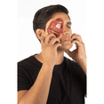 thumbnail image 1 of Aplicación FX Gory Face Prótesis Facial Terror Halloween Cosplay, 1 of 5