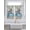 Grey, variant on Animals Flowers 2 Panel Kitchen Curtains for Small Windows, Weeping Spring Floral Elegant Pastoral Bathroom Tier Curtain, Short Window Treatment for Bedroom/Living Room 55"x24"