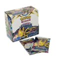 thumbnail image 1 of Caja de piezas de cartas de Pokémon para niños, juego de cartas coleccionables, estilo de Fates brillantes, Batalla de refuerzo en inglés, novedad de 360, 1 of 6