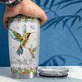 thumbnail image 5 of Hummingbird Gifts for Women Hummingbirds Tumbler 20oz Jewelry Drawings Stainless Steel Insulated Tumblers Coffee Travel Mug Cup Gift for Birthday Christmas, 5 of 7