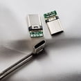 thumbnail image 2 of 10Pcs Usb3.1Type C Male Pcb Board Welding Line With Black Or White Shell White, 2 of 9