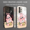 thumbnail image 4 of Patrón De Lujo Chapado Caso Del Teléfono Para Samsung Galaxy A53 A52 A21S A22 A23 A71 A72 A24 A74 Té De Leche Cubierta Bebé, 4 of 4