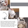 thumbnail image 3 of K45DH Dough Hook Replacement Compatible with for 4.5 QT Rocker Mixers KSM90 and K45, 3 of 5