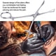 thumbnail image 3 of Cuerpo de acero inoxidable Herramienta de alicates para piercing Oído Labio Lengua nasal Lengüeta Tabique Pinza PinzaTriangular sealing) Khall Tendencias, 3 of 6