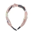 thumbnail image 4 of Unique Bargains 1 Pc Fashion Lily Pattern Headbands for Women Navy Pink, 4 of 6