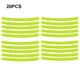 thumbnail image 4 of Scienceny Pegatina de PVC reflectante para llanta de coche, 20 piezas, decoración autoadhesiva, pegatinas antideslizantes, accesorio de cinta decorativa Automoción decorativa y accesorios Scienceny VI017625-00B, 4 of 6