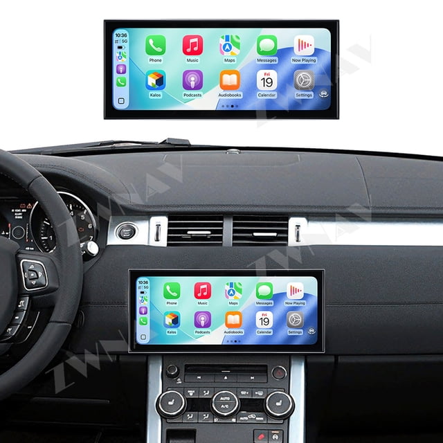 ZWNAV 15.8 inch Android 15 Car Radio For Land Rover Evoque 2012-2015 HD Multimedia Video Player Navigation GPS DVD 4G DSP Stereo Bluetooth