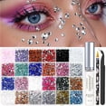 thumbnail image 6 of Rainbow Jelly Rhinestones Bedazzling Kit Resin Gems Craft Decoration Set Multi Color Rhinestones for Nail Art Clothes Tumblers DIY Crafts with Glue Tools,bedazzle kit with rhinestones,dazzling kit, 6 of 6