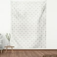 thumbnail image 4 of Ambesonne Oriental Fabric by the Yard Upholstery, Modern Outlined Motifs, 10 Yards, Off White Multicolor, 4 of 5