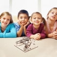 thumbnail image 3 of 1 Set 3D Wooden Marble Run Puzzle Toy Hand-cranking Track Beads Rolling Toy, 3 of 6