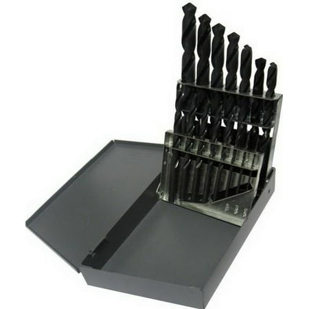 UPC: 0887861038522 | 1/16 -1/2 x32nds 15 Piece HSS Jobber Length Drill Set  Qualtech  DWD15J-SET
