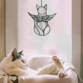 thumbnail image 2 of Decoración De Gatos Adornos para gatos, regalos para amantes de los gatos, adornos para ventana de Patio, coche, gris claro, 2 of 5