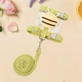 thumbnail image 4 of YIMWNYI Dog & Cat Bee Leash, Cute Corduroy Strap Vest for Small Dogs and Cats, Safe & Easy to Use, Yellow & Green, M Size (4.4-9.9 lb), 2 Pack, 4 of 6