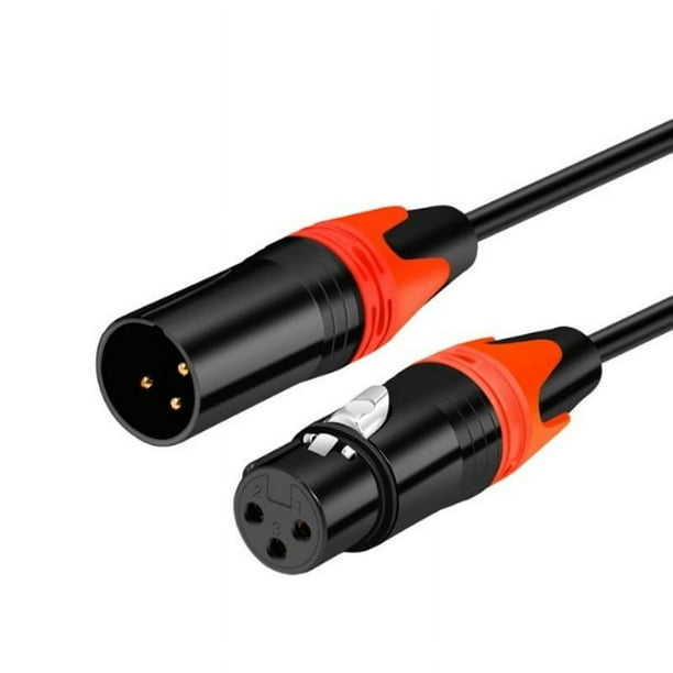 Premium XLR macho a hembra cable para profesionales Grabación y eventos en para vivo -