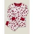 thumbnail image 2 of Little Star Organic Baby and Toddler Unisex, Boy, Girl Christmas Pajama Set, 2 Pc, Size 12M-5T, 2 of 10