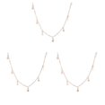thumbnail image 3 of Sonducket Collar de cadena Estrella elegante Joyería estética Estilo simple Gargantilla universal Collares Regalo del día de San Valentín para niñas Type1 NO1 Sonducket CBP372613, 3 of 6