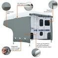 thumbnail image 5 of Classic Accessories Over Drive PolyPRO™3 Camper Cover, Fits 8' - 10' Campers, 5 of 13