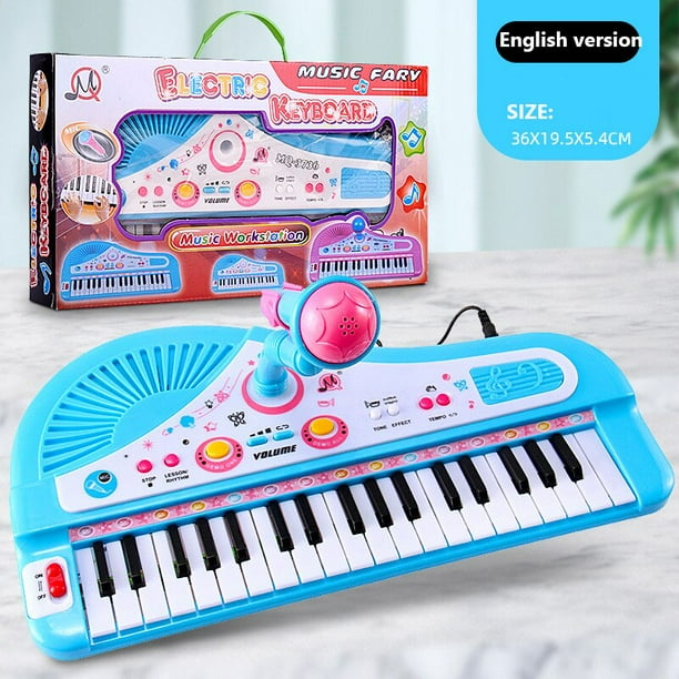 Teclado Digital portátil de 37 teclas, pantalla LED, Piano Electrónico Digital, instrumento Musical para niños, juguete educativo para niños - AliExprs 26 Teclado Digital portátil de 37 teclas, pantalla LED, Piano Electrónico Digital, instrumento Musical para niños, juguete educativo para niños - AliExprs 26