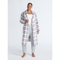 thumbnail image 3 of Joyspun Women's Plush Robe, Sizes S-3X, 3 of 6
