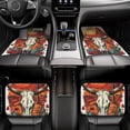 thumbnail image 6 of Gaeub Western Desert Cactus Ram Skull Print 4 Pieces Car Floor Mats Car,Universal Car Carpet Mats,Fit for SUV, Vans, Sedans,Trucks, 6 of 6