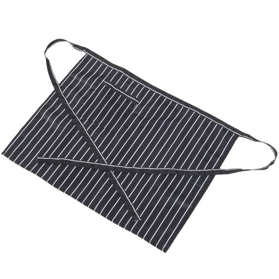 SEWCHICS Comfortable Black Chef Apron for Home Use Suitable for Kitchen and Bar Settings