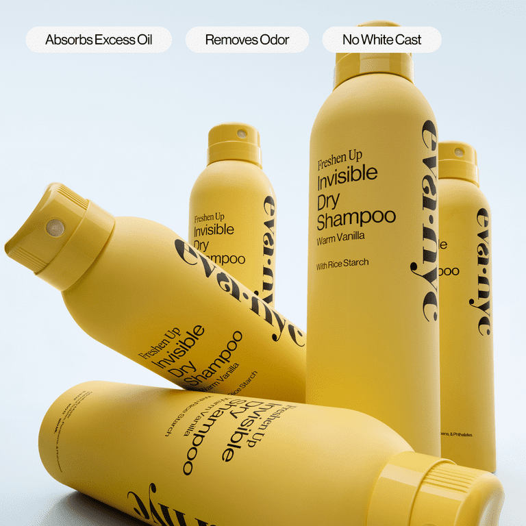Eva NYC Freshen Up Invisible Dry Shampoo Warm Vanilla Scent 5.3oz