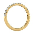 thumbnail image 2 of 1/2 Carat Round Diamond Wedding Band Ring in 14K Yellow Gold (Ring Size 8.25), 2 of 6