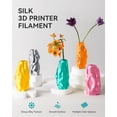 thumbnail image 2 of Filamento para impresora 3D SUNLU Shiny Silk PLA, 1,75 mm, plata, 1 kg, 2 of 9