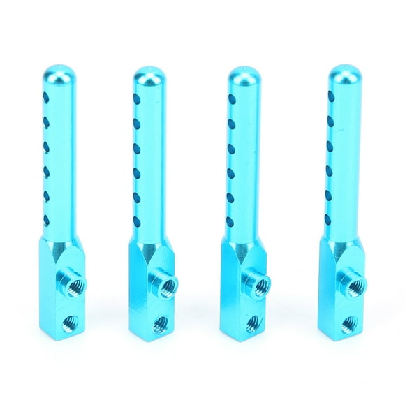 4 Pcs Colonnes de Coque de Voiture RC en Alliage d'Aluminium Pièces de Mise à Niveau Accessoires de Remplacement pour Tamiya TT01