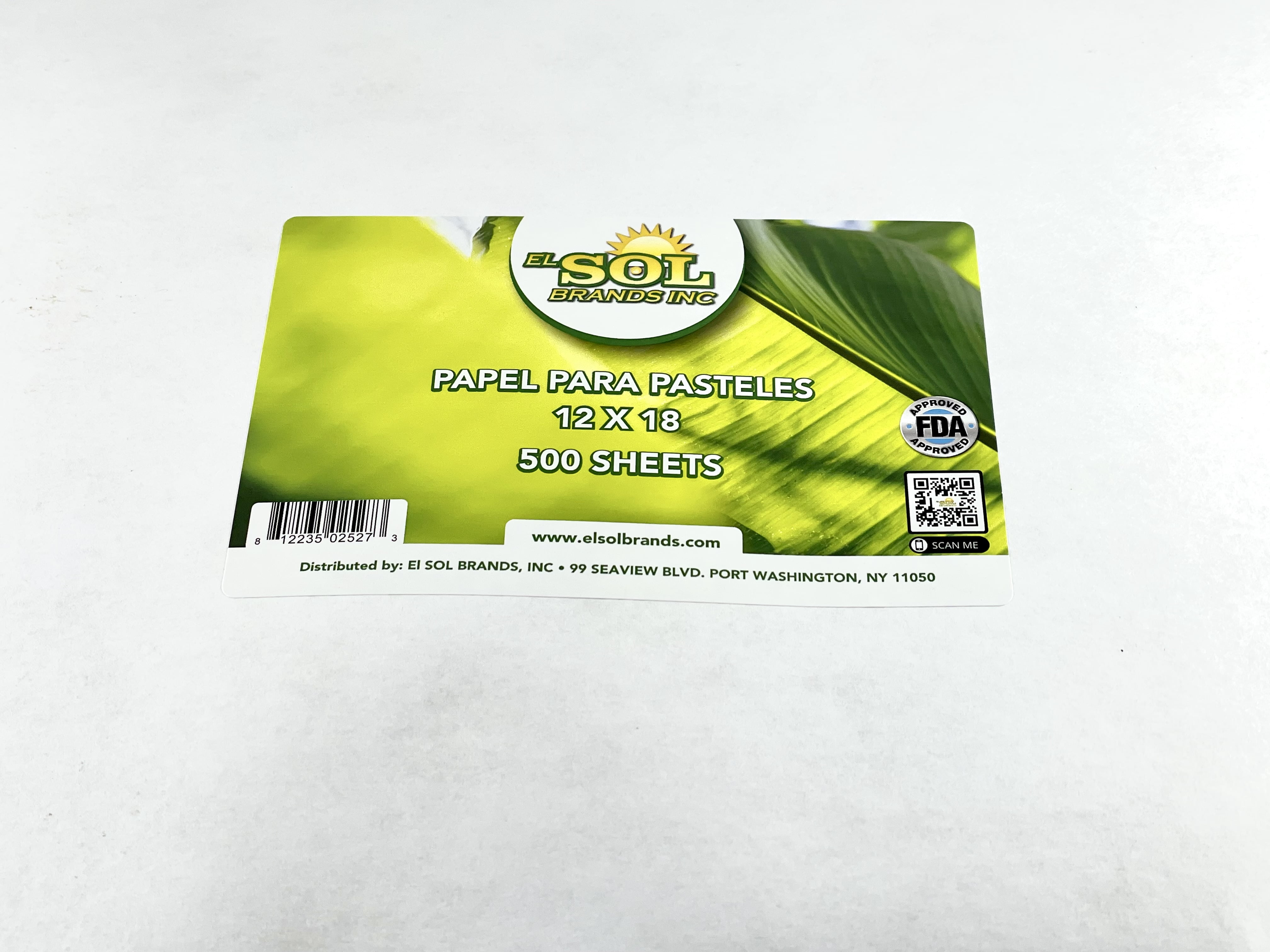 Papel Para Pasteles & Tamales, Pastry Wrap 12"x 18"