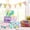 Multicolor, variant on Orangide 6 Pcs Easter Treat Boxes, Candy Color Plaids Cupcake Cardboard Cookie Box Colorful Easter Rabbit Goodie Treat Gift Boxe Container for Spring Holiday Party, 2.8 x 2.8 x 2.8 Inch