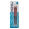 thumbnail image 1 of Lápiz Pen + Gear Hexagonal Bicolor Rojo Carmín  Azul 3 Piezas, 1 of 4