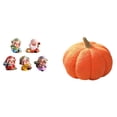 thumbnail image 1 of Escultura De Resina De Calabaza De La Fortuna, Miniestatua Decorativa De Peluche, Cojín Para Dormitorio, Sofá, Mesa, Fiesta De Año Nuevo, Decoración De Riqueza, 1 of 8