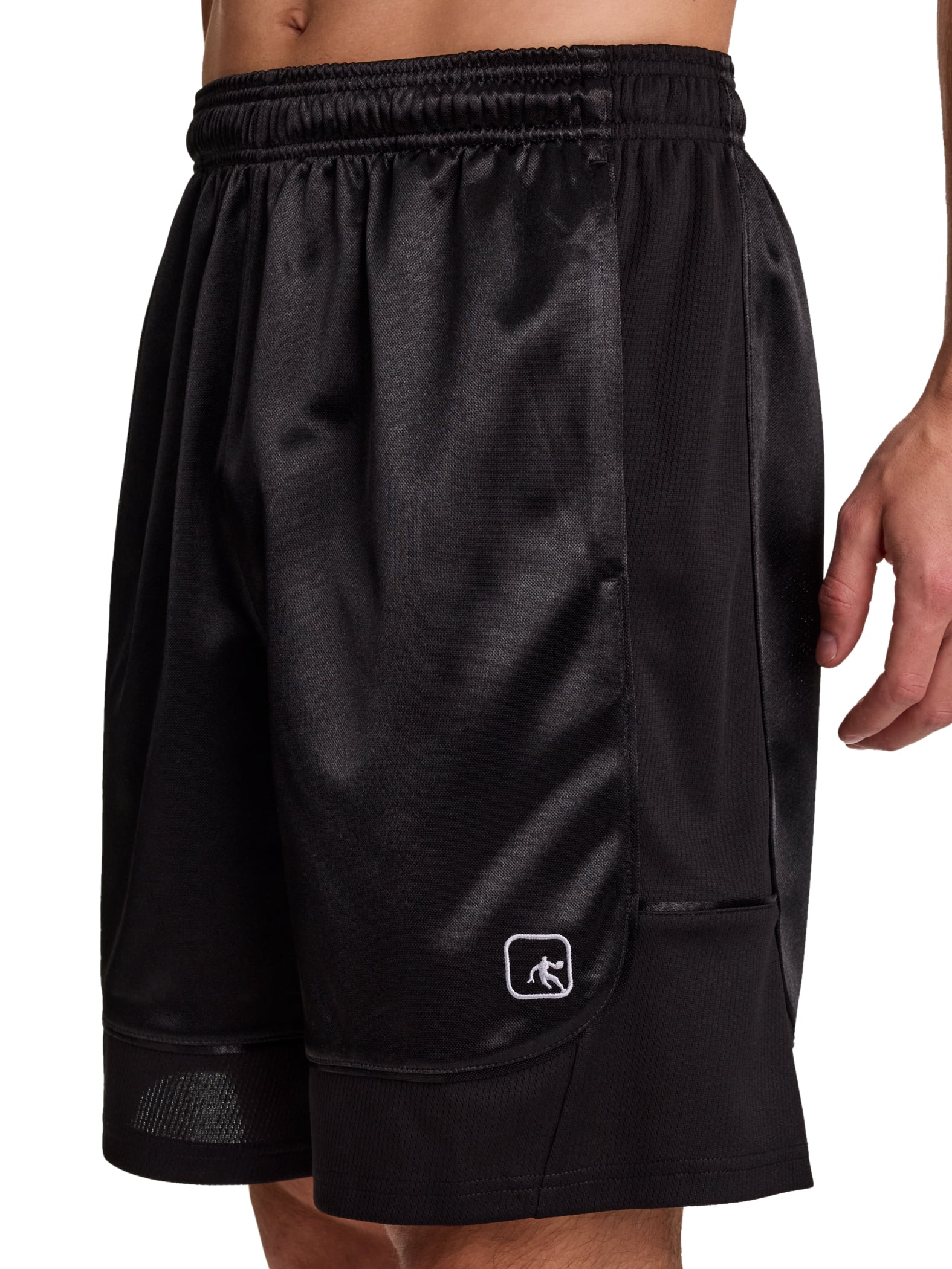 AND1 Men's and Big Men's All Court Short, 9" inseam, up to Size 5XL