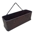 thumbnail image 1 of Hanging Basket Storage Baskets Containers Organizer Box 12*4in Rectangular Home Organizers Willow Wall Flower, 1 of 12