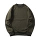 thumbnail image 3 of Amzcrzy Sudadera Para Hombre, Estilo Casual, Con Bloques De Color, Manga Larga, Cuello Redondo, Blusas, Camisas, Verde Militar, L, 3 of 3