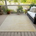 thumbnail image 3 of Dalyn Rugs Machine Washable Indoor/Outdoor Chantille ACN2107 Gold 5' x 7'6" Rug, 3 of 9