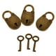 thumbnail image 2 of Candados 3 Piezas de Seguridad para pequeña sala / Equipaje Llaves, s para Equipaje, Joyero Sharpla Candado, 2 of 7