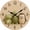 Frog Turtle Hedgehog, variant on VOCOO 10" Silent Non-Ticking Wooden Wall Clock , 2D Cat and Flower Printed Clock, Round Decorative Wall Clock for Home, Office, School,Battery Operated