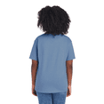 thumbnail image 6 of JERZEES Dri-Power Youth Crewneck T-Shirt, Shoer Sleeve Moisture-Wicking Tee, 50/50 Cotton/polyester, Light Blue, M, 6 of 6