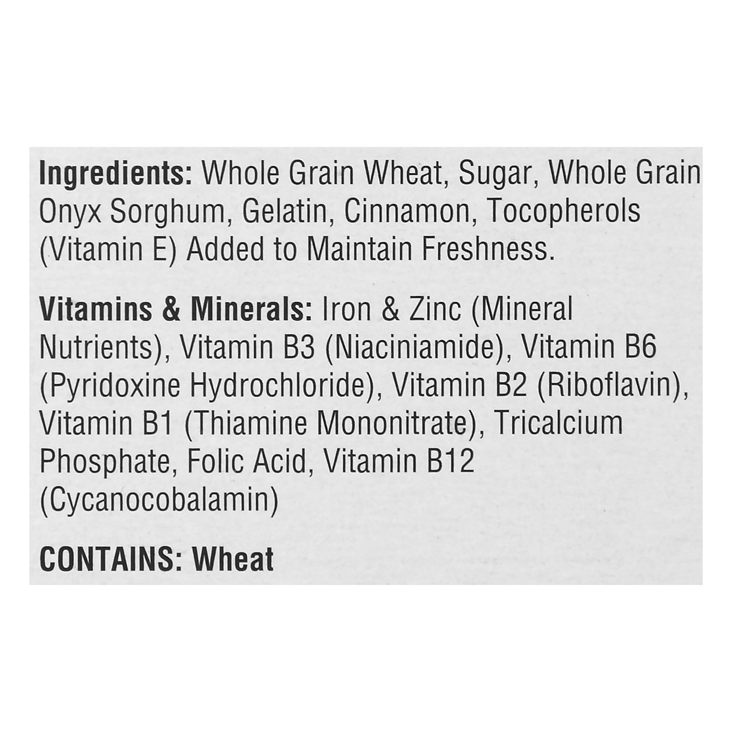 Grain Berry Cinnamon Shredded Wheat Cereal 16 OZ