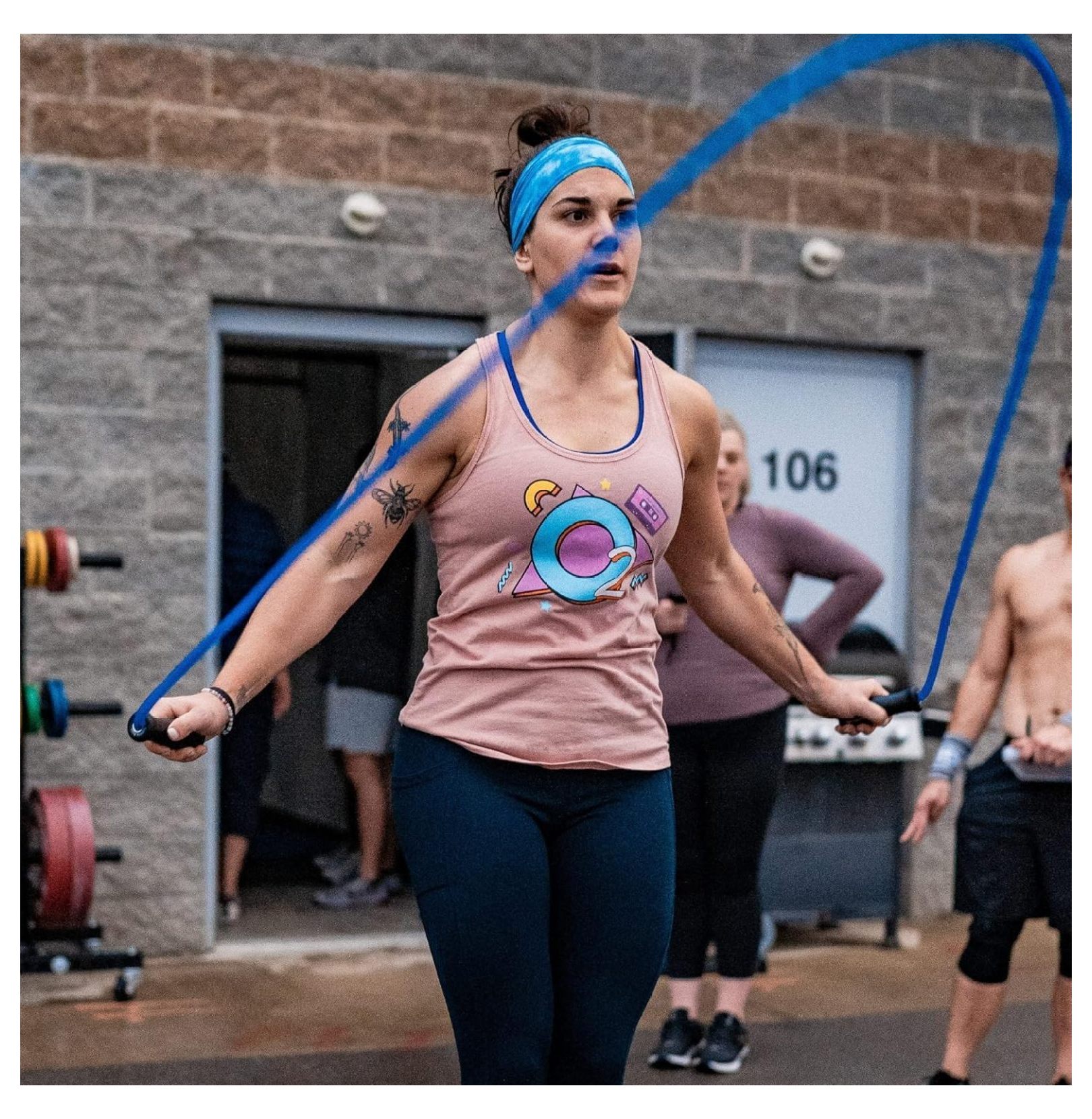 Jumps Muay Thai 2.0 Weighted Jump Rope - Designed for High-Intensity Training, Muay Thai, & MMA Workouts - Heavy 1.3lb PVC Jump Ropes for Fitness