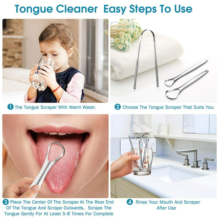 Tongue Cleaner Scrapers