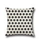 thumbnail image 1 of Funda De Almohada Con Cojín De Geométrico Retro Funda De Cojín Decoración Para El Hogar-23 Tipos Zulema Cojín, 1 of 5