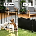 thumbnail image 4 of Outdoor Privacy Screen Balcony Fence Shade Cloth | Weatherproof Sunshade Net with Grommets | Patio Garden Yard Divider Cover for Wind Protection, 4 of 7