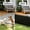 Black, variant on Waterproof Privacy Screen Balcony Fence Shade Cloth 118x27.5 Inch Beige Polyester Patio Yard Divider