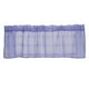 thumbnail image 3 of Cortina De Cocina Cenefa Cuadrícula Ventana Cortinas Cortas Para De Cocina Púrpura-137x90cm, 3 of 9