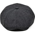thumbnail image 2 of CoCopeaunts Newsboy Cap Wool 8 Panel Country Baker Boy Hat Ivy Flat Cap Beret Hats for Women Men Warm Winter Hat, 2 of 7