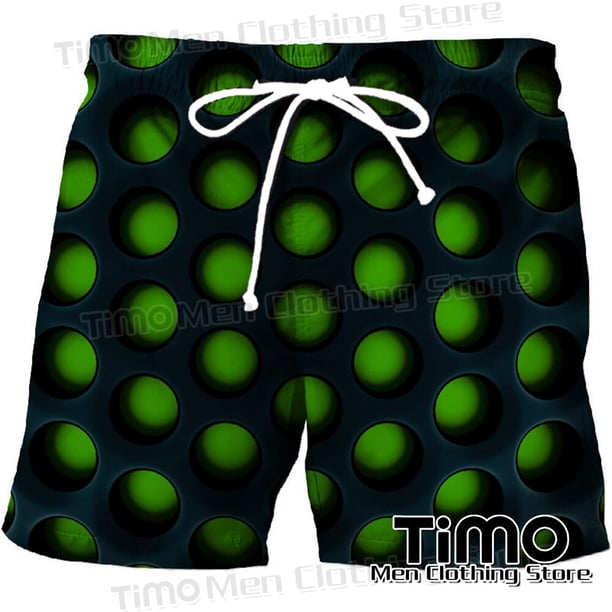 Pantalones cortos deportivos de verano para hombre, Shorts esenciales de viaje de playa hawaiana, informales de gran tamaño, cómodos, de secado rápido, ropa para hombre Fivean unisex