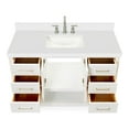 thumbnail image 7 of Ariel S049SWQRVOGRY Magnolia 48" Free Standing Single Basin Vanity Set - Grey / Pure White, 7 of 7